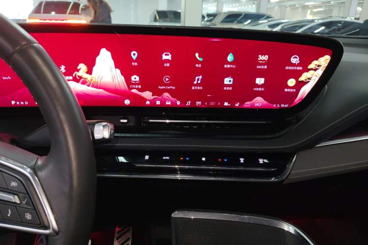 Used Buick E5 2023 Zhixiang Standard Range Edition Audio And AC Panel