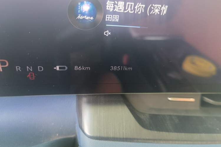 Used Buick E5 2023 Avia Four-Wheel Drive Version Odometer Close Up