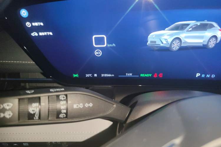 Used Buick E5 2023 Zhixiang Standard Range Edition Odometer Close Up