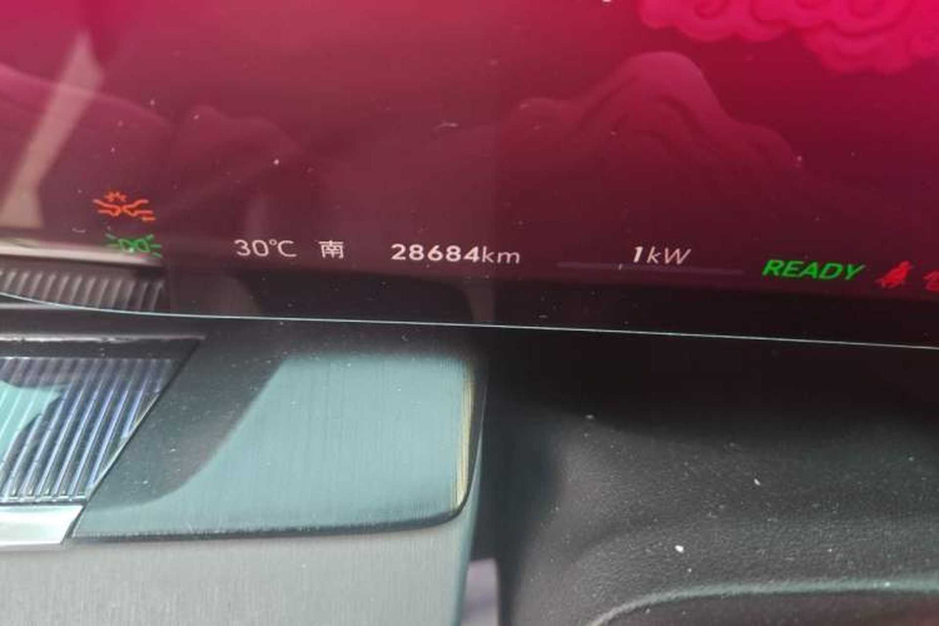 Used Buick E5 2023 Zhenxiang Standard Range Edition Odometer Close Up