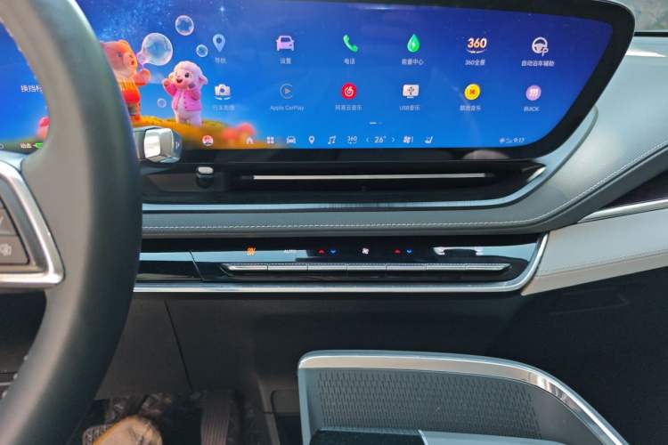 Used Buick E5 2023 Zhenxiang Standard Range Edition Audio And AC Panel