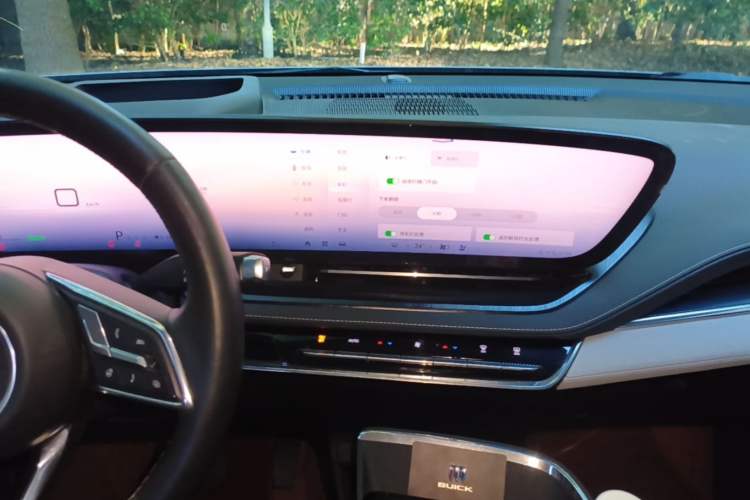 Used Buick E5 2023 Zhenxiang Standard Range Edition Audio And AC Panel