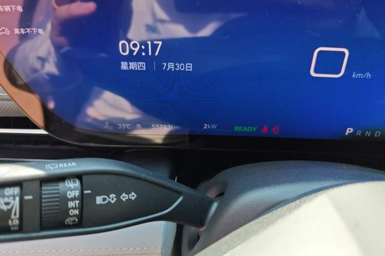 Used Buick E5 2023 Zhenxiang Standard Range Edition Odometer Close Up