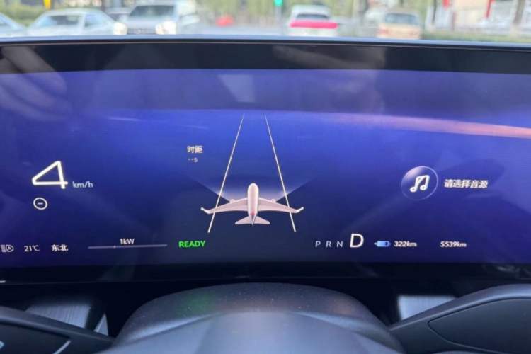 Used Buick E5 2023 Zhenxiang Standard Range Edition Odometer Close Up
