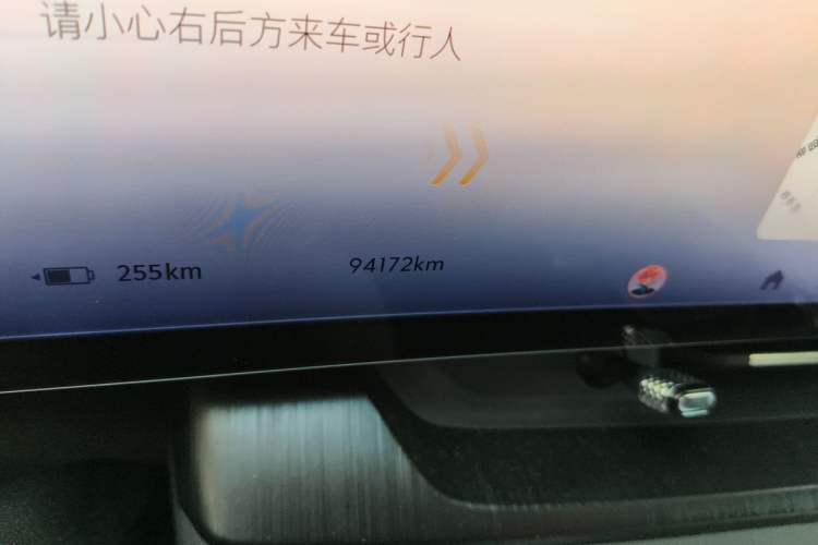 Used Buick E5 2023 Zhenxiang Standard Range Edition Odometer Close Up