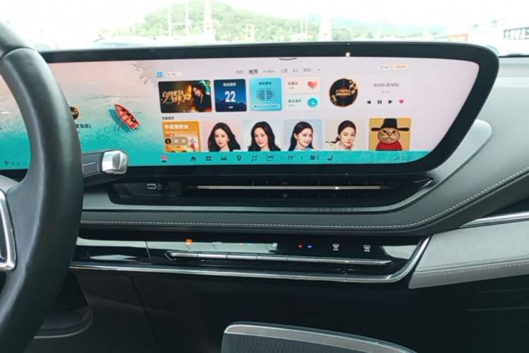 Used Buick E5 2023 Zhenxiang Standard Range Edition Audio And AC Panel