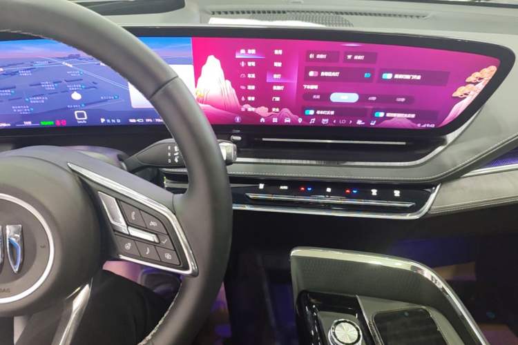 Used Buick E5 2023 Zhenxiang Standard Range Edition Audio And AC Panel