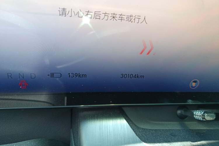 Used Buick E5 2023 Zhenxiang Standard Range Edition Odometer Close Up