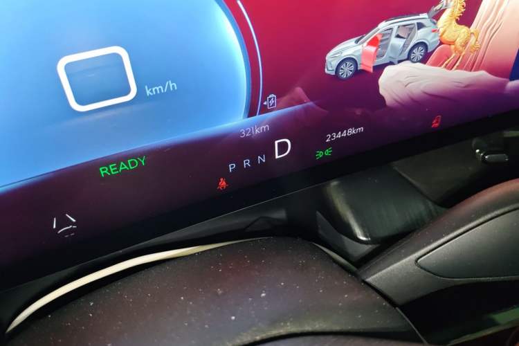 Used Buick E5 2023 Zhenxiang Standard Range Edition Odometer Close Up