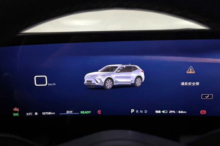 Used Buick E5 2023 Zhenxiang Standard Range Edition Odometer Close Up
