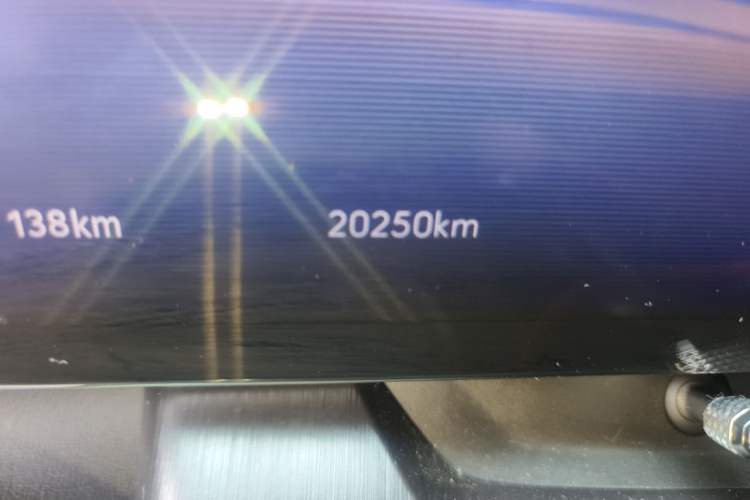 Used Buick E5 2023 Zhenxiang Standard Range Edition Odometer Close Up