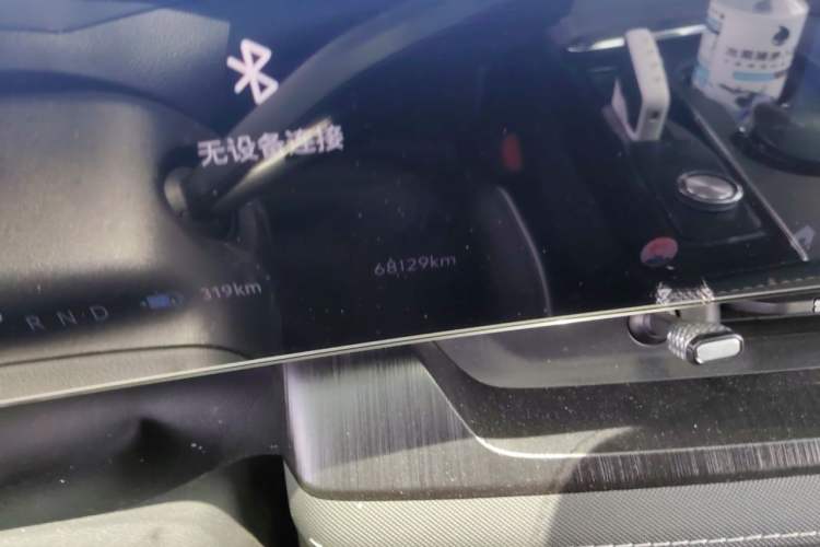 Used Buick E5 2023 Zhenxiang Standard Range Edition Odometer Close Up