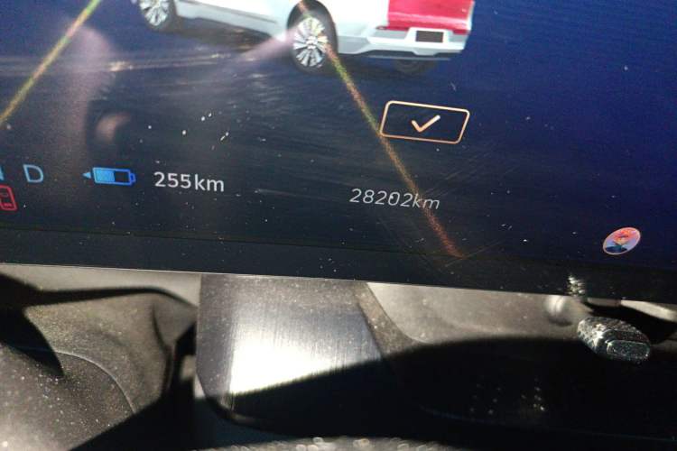 Used Buick E5 2023 Zhixiang Standard Range Edition Odometer Close Up