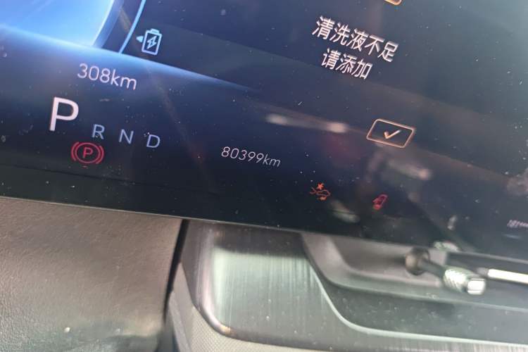 Used Buick E5 2024 Pioneer Pro Edition Odometer Close Up