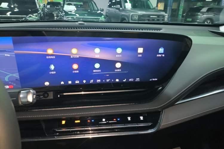 Used Buick E5 2025 Model 620KM Prestige Edition Audio And AC Panel
