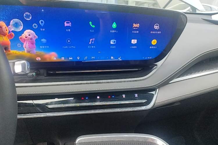Used Buick E5 2025 Model 620KM Prestige Edition Audio And AC Panel
