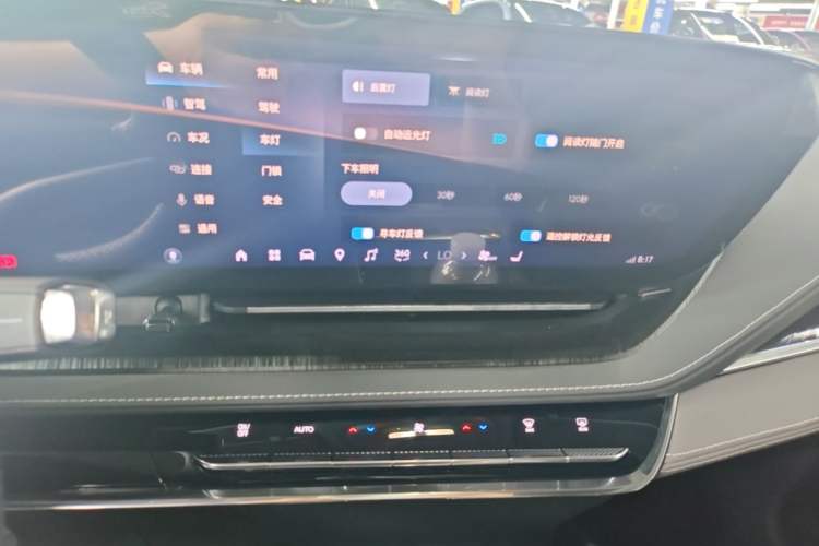 Used Buick E5 2025 Model 620KM Prestige Edition Audio And AC Panel