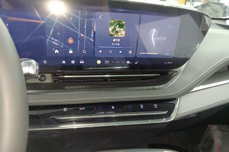 Used Buick E5 2025 Model 620KM Prestige Edition Audio And AC Panel