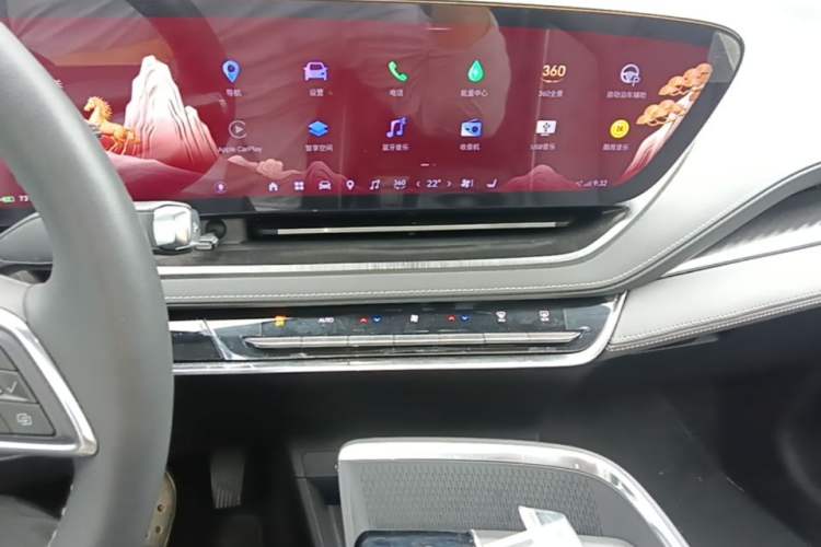 Used Buick E5 2025 Model 620KM Prestige Edition Audio And AC Panel