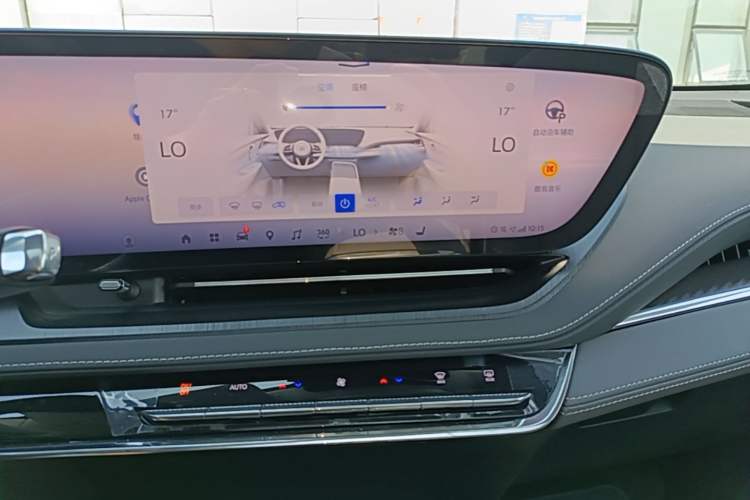 Used Buick E5 2025 Model 620KM Prestige Edition Audio And AC Panel