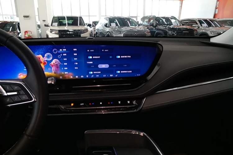 Used Buick E5 2025 Model 620KM Prestige Edition Audio And AC Panel