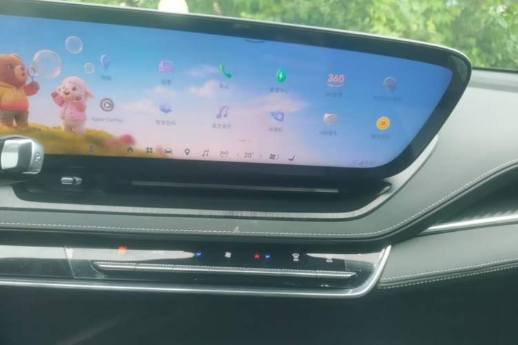 Used Buick E5 2025 Model 620KM Prestige Edition Audio And AC Panel