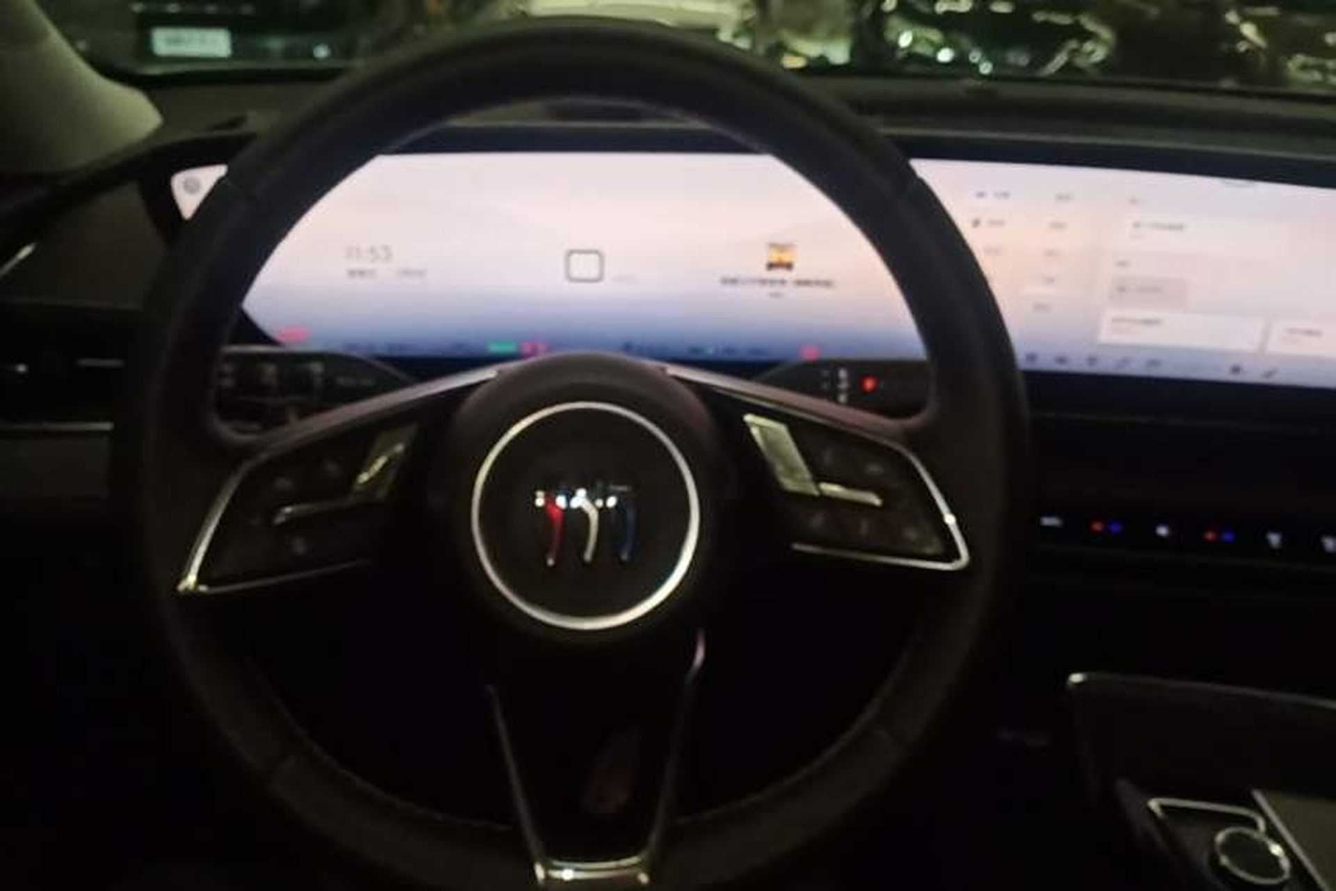 Used Buick E5 2025 Model 620KM Prestige Edition Steering Wheel