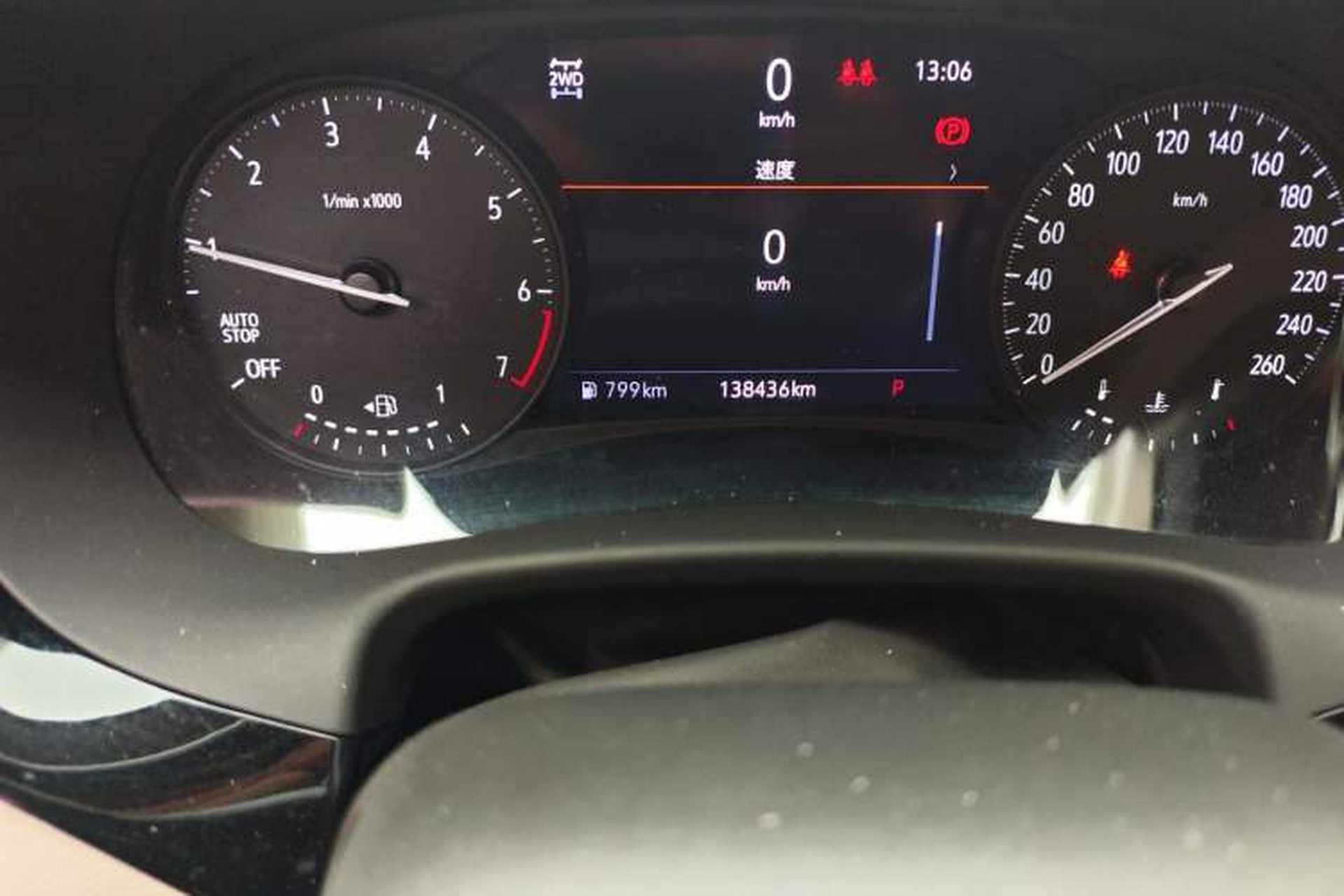 Used Buick Enclave 2022 652T 4x4 Avenir 6-Seater Odometer Close Up
