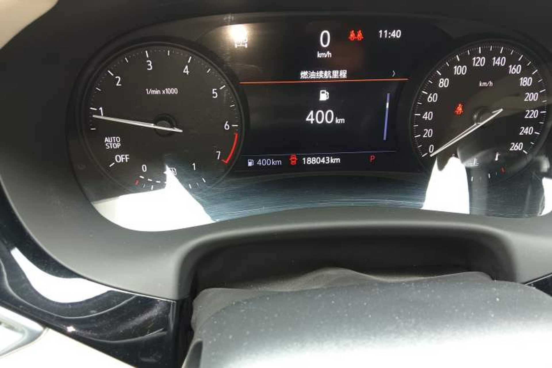 Used Buick Enclave 2020 28T All-Wheel Drive Avenir Odometer Close Up