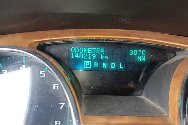 Used Buick Enclave 2009 3.6L CXL2 Flagship Edition Odometer Close Up