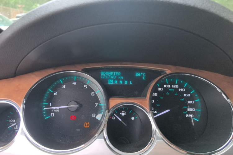 Used Buick Enclave 2009 3.6L CXL2 Flagship Edition Odometer Close Up
