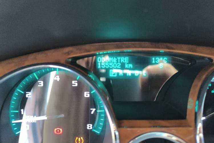 Used Buick Enclave 2010 3.6L Flagship Edition Odometer Close Up