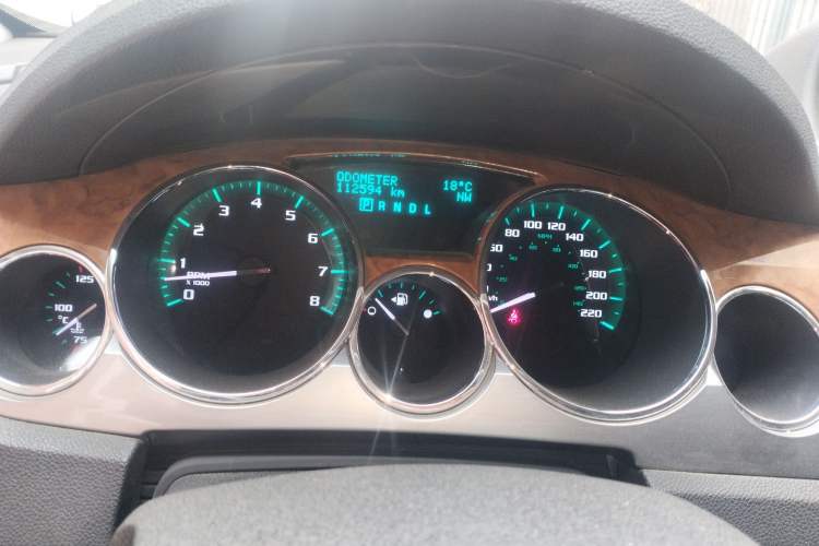 Used Buick Enclave 2013 3.6L Two-Wheel-Drive Elegance Edition Instrument Cluster