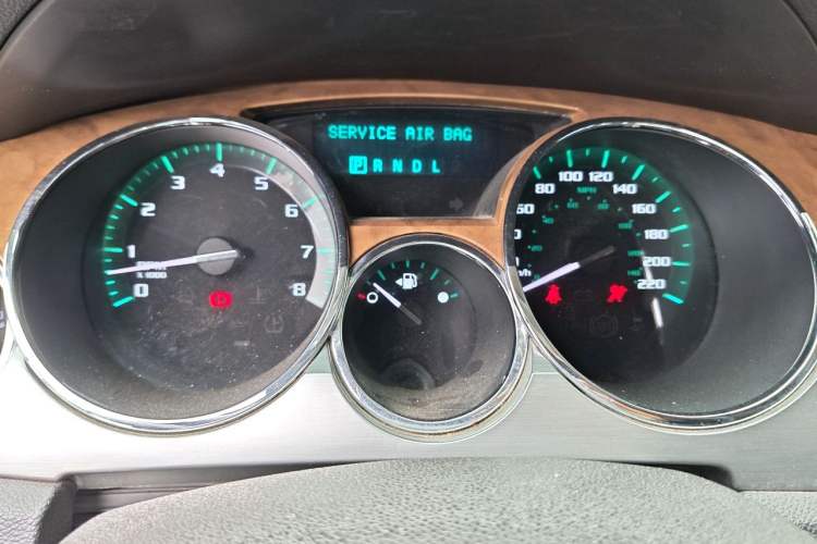 Used Buick Enclave 2013 3.6L Two-Wheel-Drive Elegance Edition Instrument Cluster
