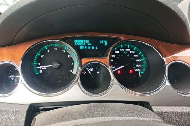 Used Buick Enclave 2013 3.6L Two-Wheel-Drive Elegance Edition Instrument Cluster