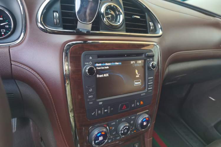 Used Buick Enclave 2014 3.6L Four-Wheel Drive Smart Luxury Flagship Edition Audio And AC Panel