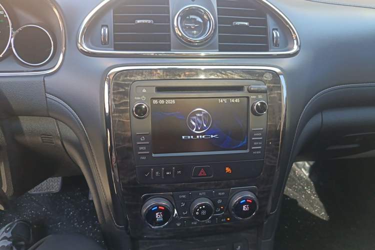Used Buick Enclave 2014 3.6L Two-Wheel Drive Elite Comfort Version Audio And AC Panel