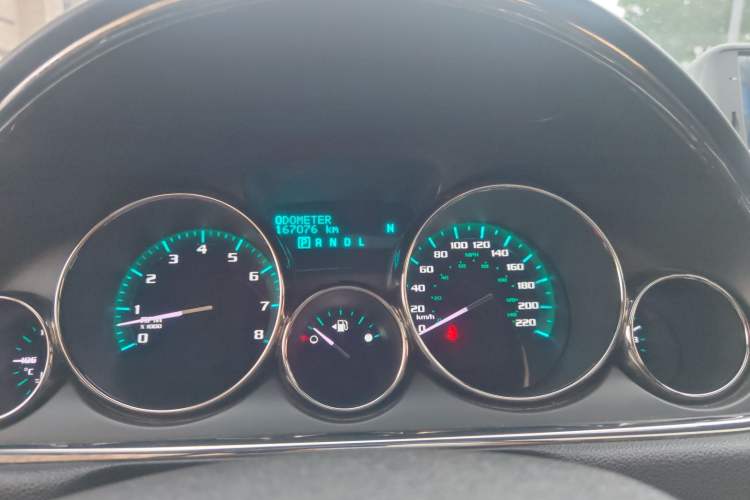 Used Buick Enclave 2014 3.6L Two-Wheel Drive Elite Comfort Version Odometer Close Up