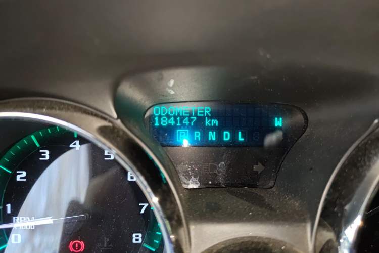 Used Buick Enclave 2014 3.6L Two-Wheel Drive Elite Comfort Version Odometer Close Up