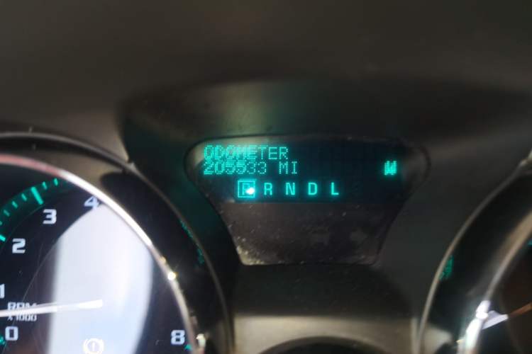Used Buick Enclave 2014 3.6L Four-Wheel Drive Smart Luxury Flagship Edition Odometer Close Up