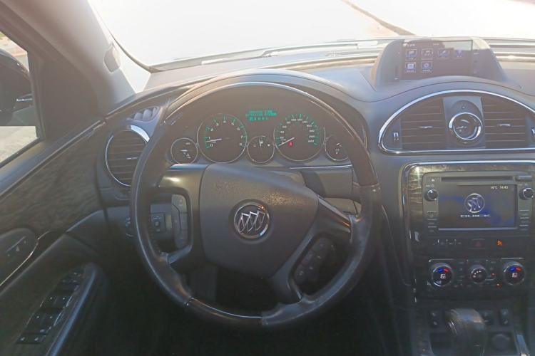 Used Buick Enclave 2014 3.6L Two-Wheel Drive Elite Comfort Version Steering Wheel
