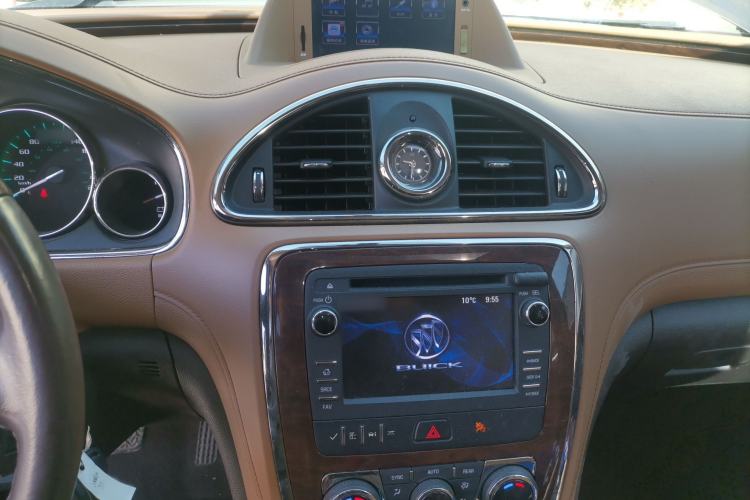 Used Buick Enclave 2014 3.6L Two-Wheel Drive Elite Comfort Version Audio And AC Panel