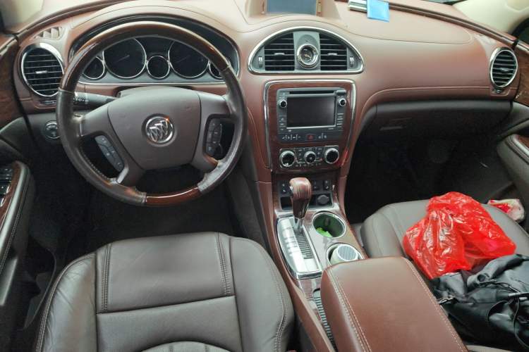 Used Buick Enclave 2014 3.6L Four-Wheel Drive Smart Luxury Flagship Edition Center Console