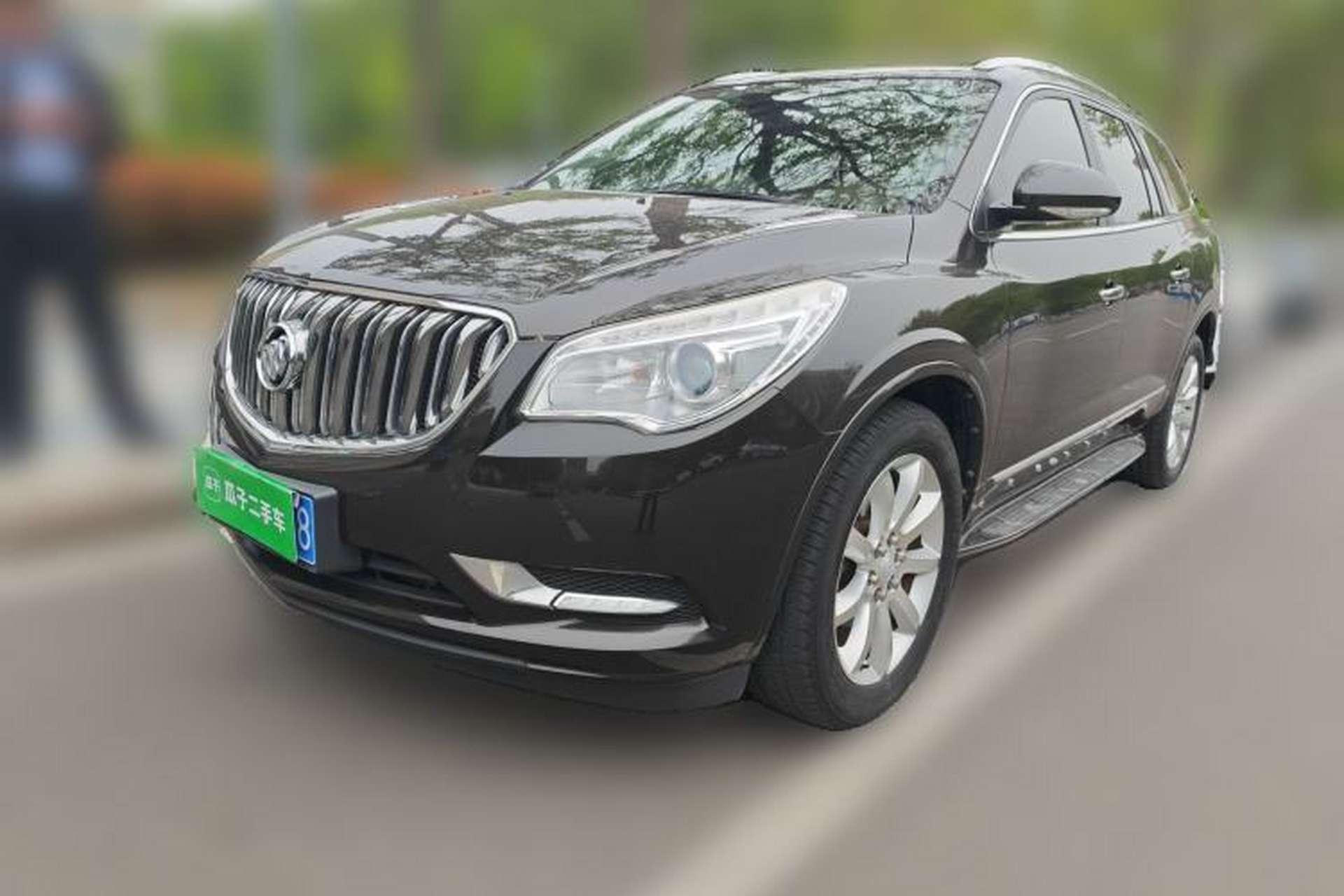 Used Buick Enclave 2014 3.6L Four-Wheel Drive Smart Luxury Flagship Edition Front Left 45 Deg