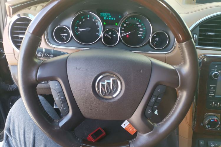 Used Buick Enclave 2014 3.6L Two-Wheel Drive Elite Comfort Version Steering Wheel