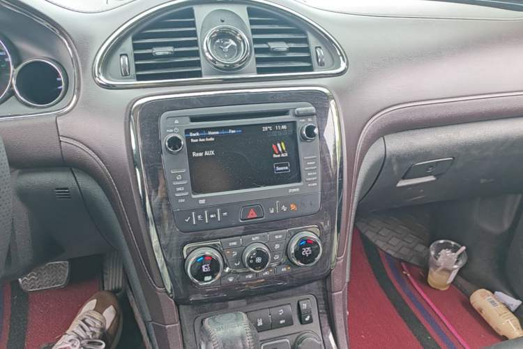 Used Buick Enclave 2014 3.6L Four-Wheel Drive Smart Luxury Flagship Edition Audio And AC Panel