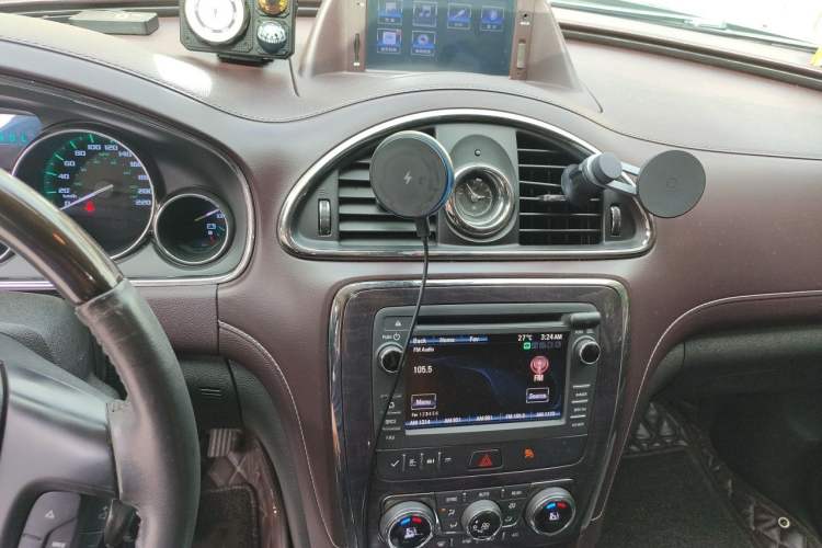 Used Buick Enclave 2014 3.6L Two-Wheel Drive Elite Comfort Version Audio And AC Panel
