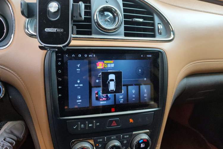 Used Buick Enclave 2014 3.6L Two-Wheel Drive Elite Comfort Version Audio And AC Panel