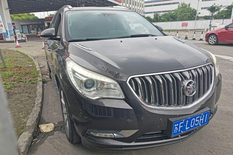 Used Buick Enclave 2014 3.6L Four-Wheel Drive Smart Luxury Flagship Edition Front Right 45 Deg