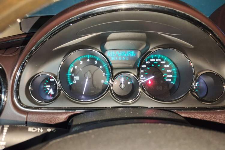 Used Buick Enclave 2014 3.6L Two-Wheel Drive Elite Comfort Version Instrument Cluster
